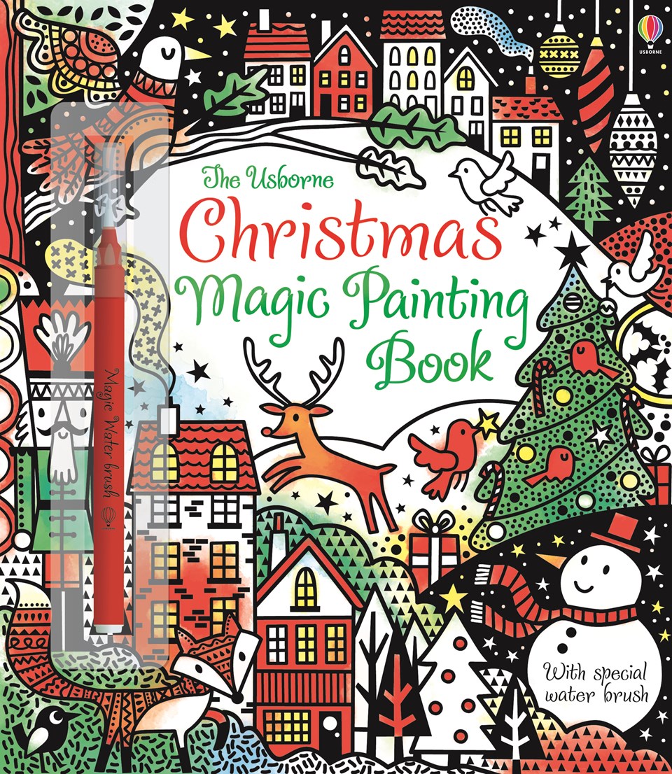 AB Christmas Magic Painting Book PB + paint brush
