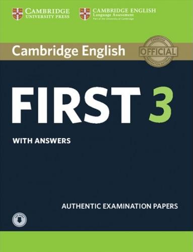 Cambridge English First 3 Student's Book Pack (Student's Book with answers+Audio Download)