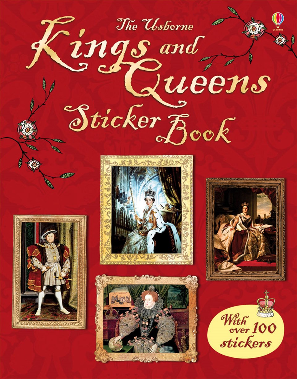 AB Oth Kings & Queens Stcker Book