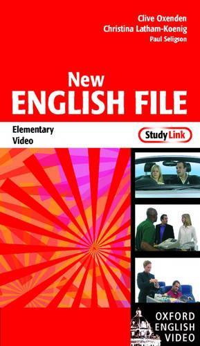 NEW ENGLISH FILE ELEMENTARY      VHS PAL