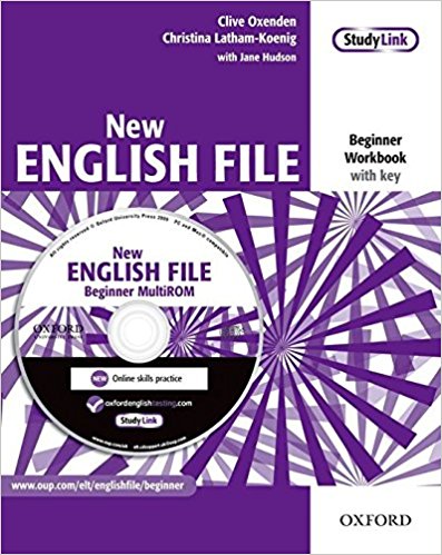 NEW ENGLISH FILE BEGINNER Workbook with Key + MultiROM Pack