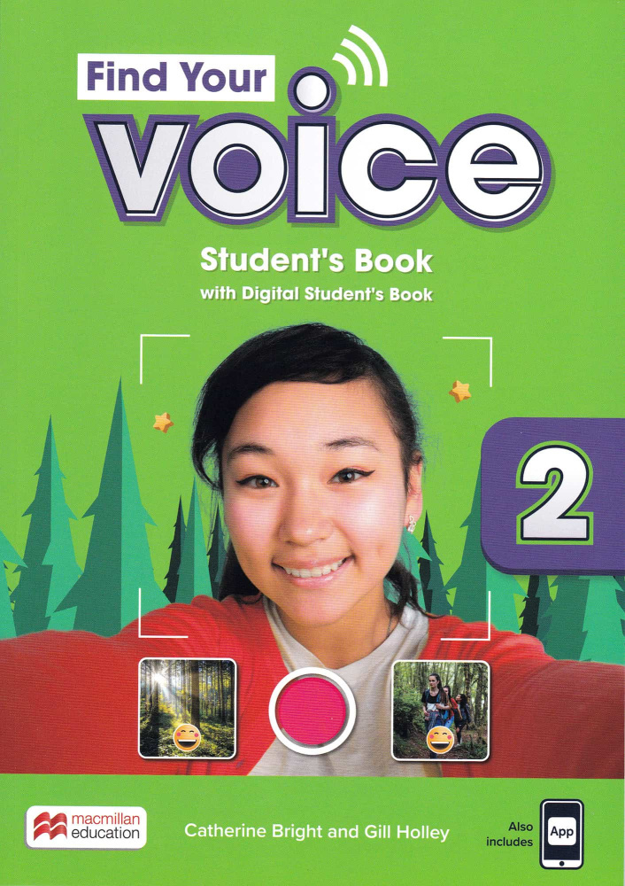 FIND YOUR VOICE 2 Student's Book with App and Digital Student's Book