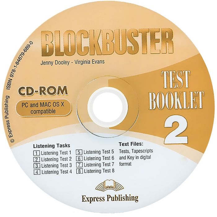 BLOCKBUSTER 2  Test Booklet CD-ROM