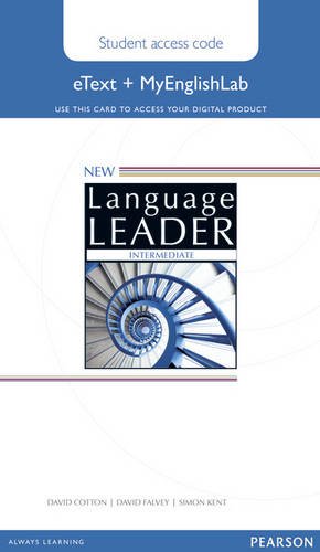 NEW LANGUAGE LEADER INTERMADIATE Etext Student's  Book+My lab