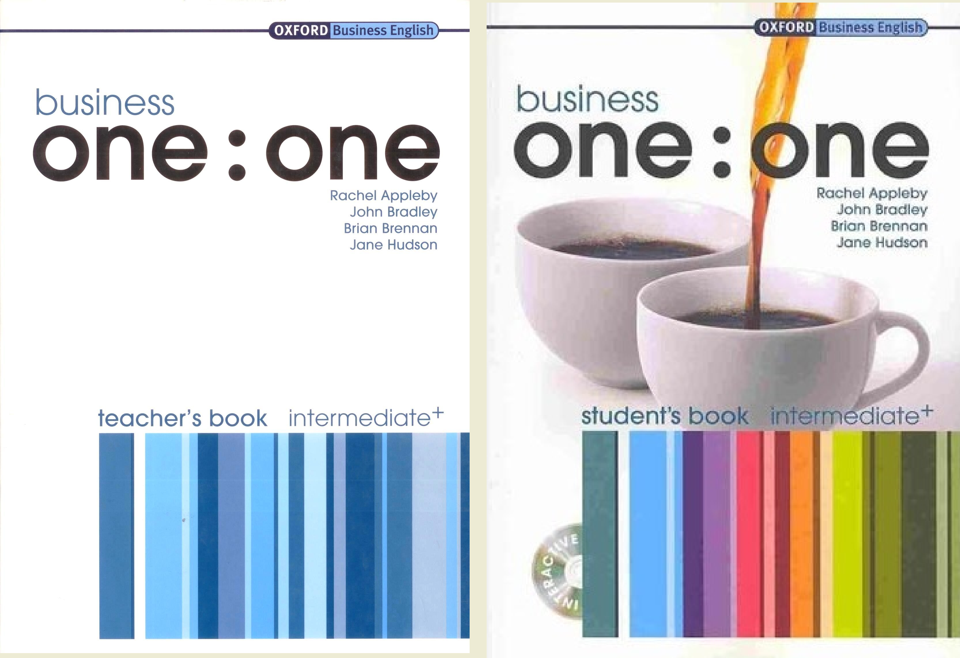 BUSINESS ONE:ONE INT НАБОР (x2): Student`s Book with MultiRom +Teacher`s Book